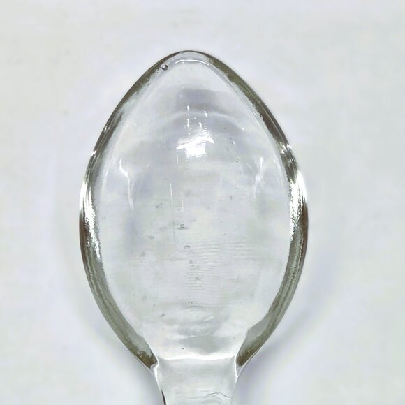 Vintage Anchor Hocking WEXFORD GLASS Fork and Spoon Salad Serving Set 9.75" - Picture 8 of 8